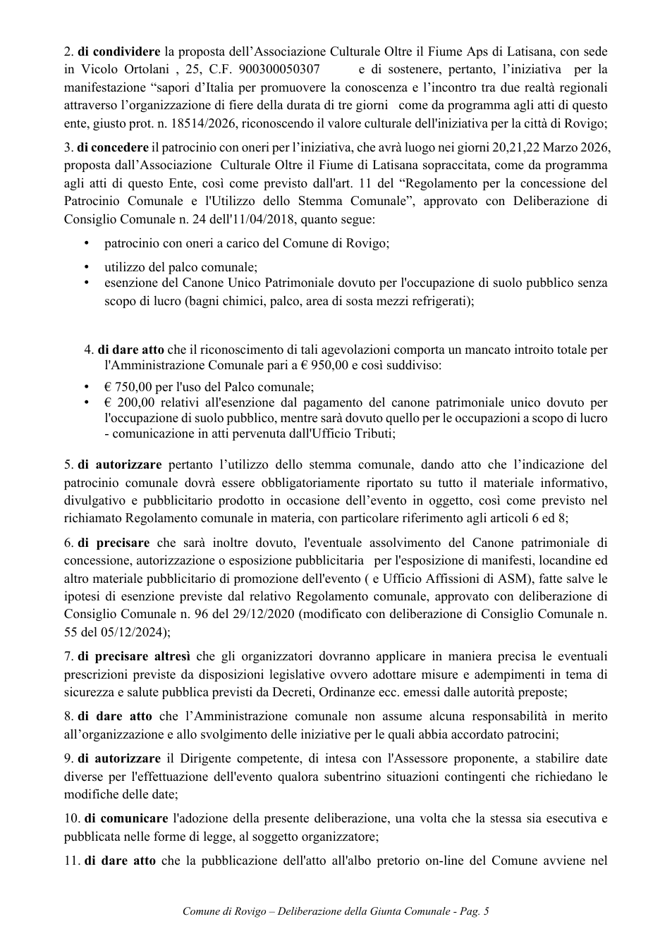 Pagina 5 del documento