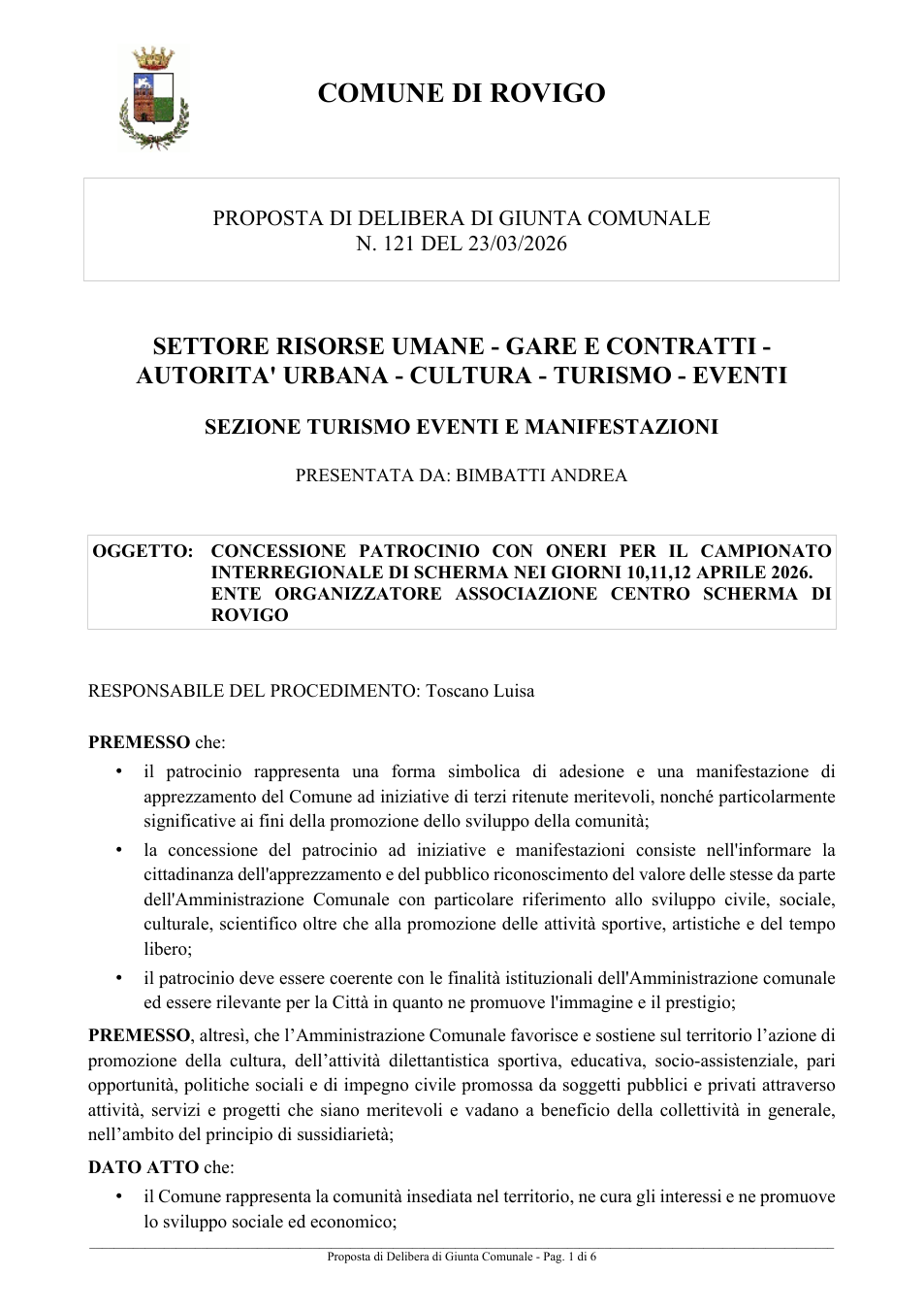 Pagina 1 del documento