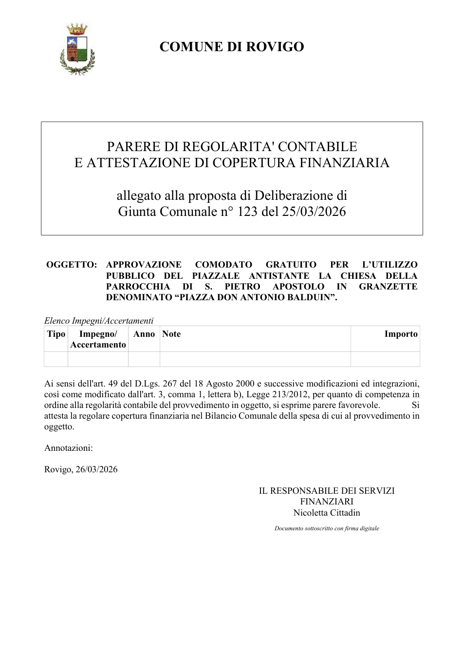 Pagina 1 del documento