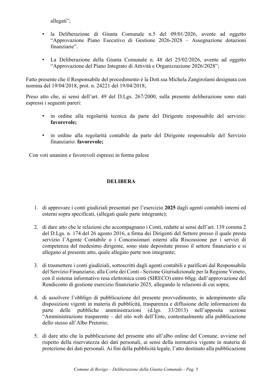 Pagina 5 del documento