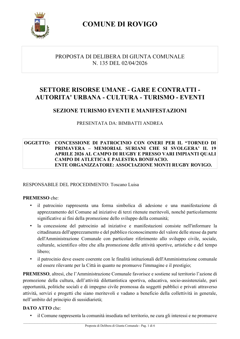 Pagina 1 del documento