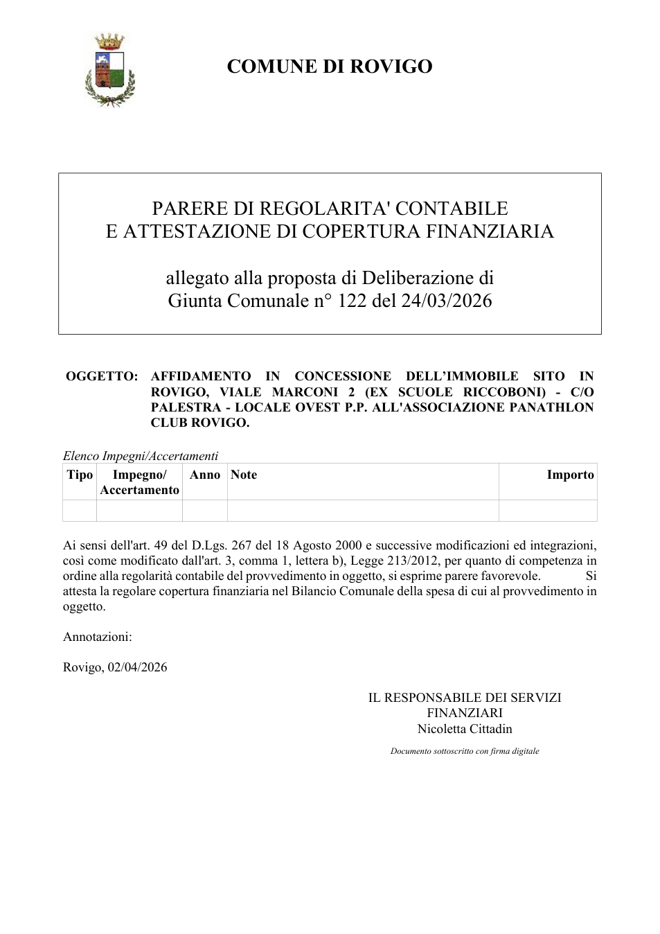 Pagina 1 del documento