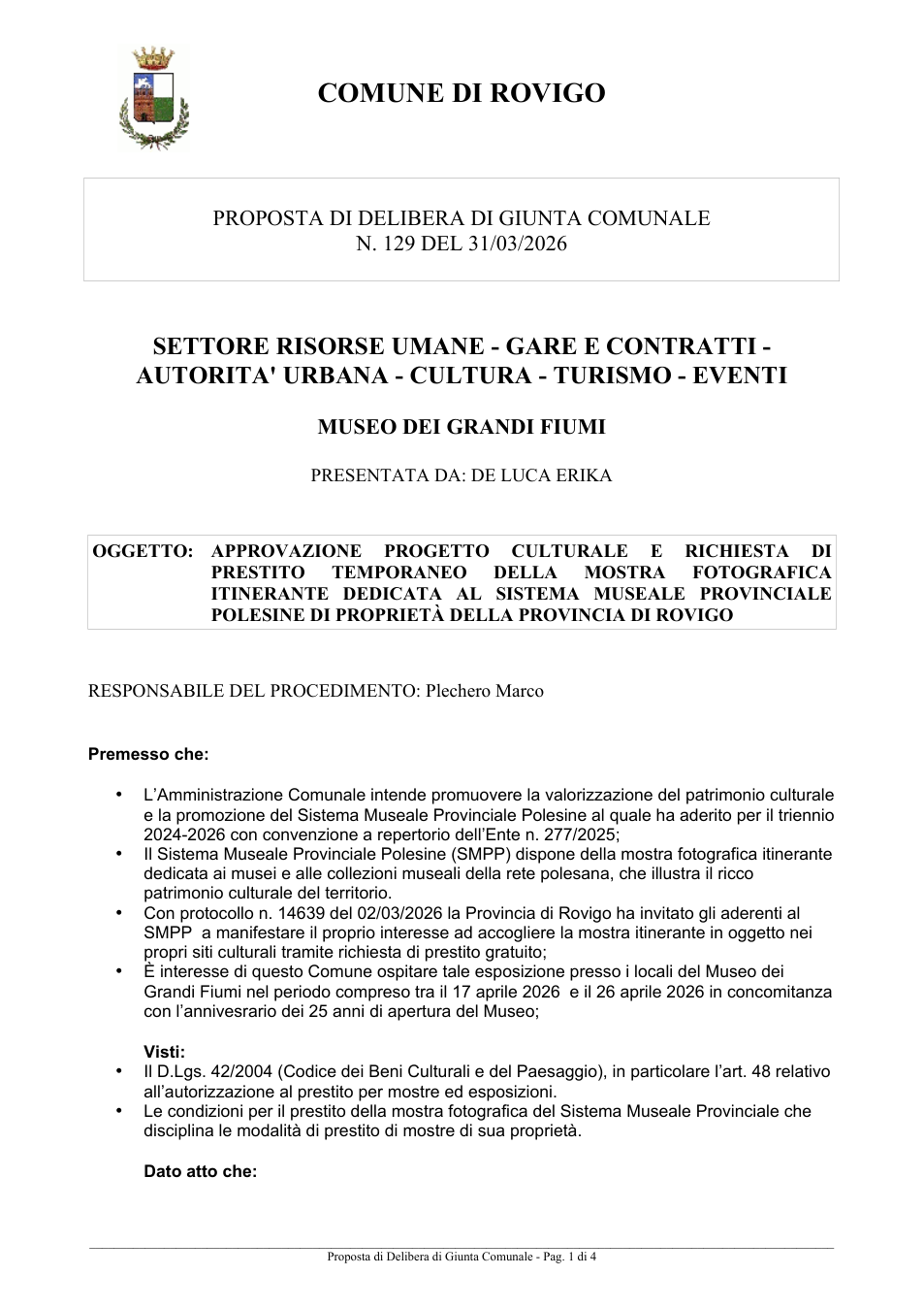 Pagina 1 del documento