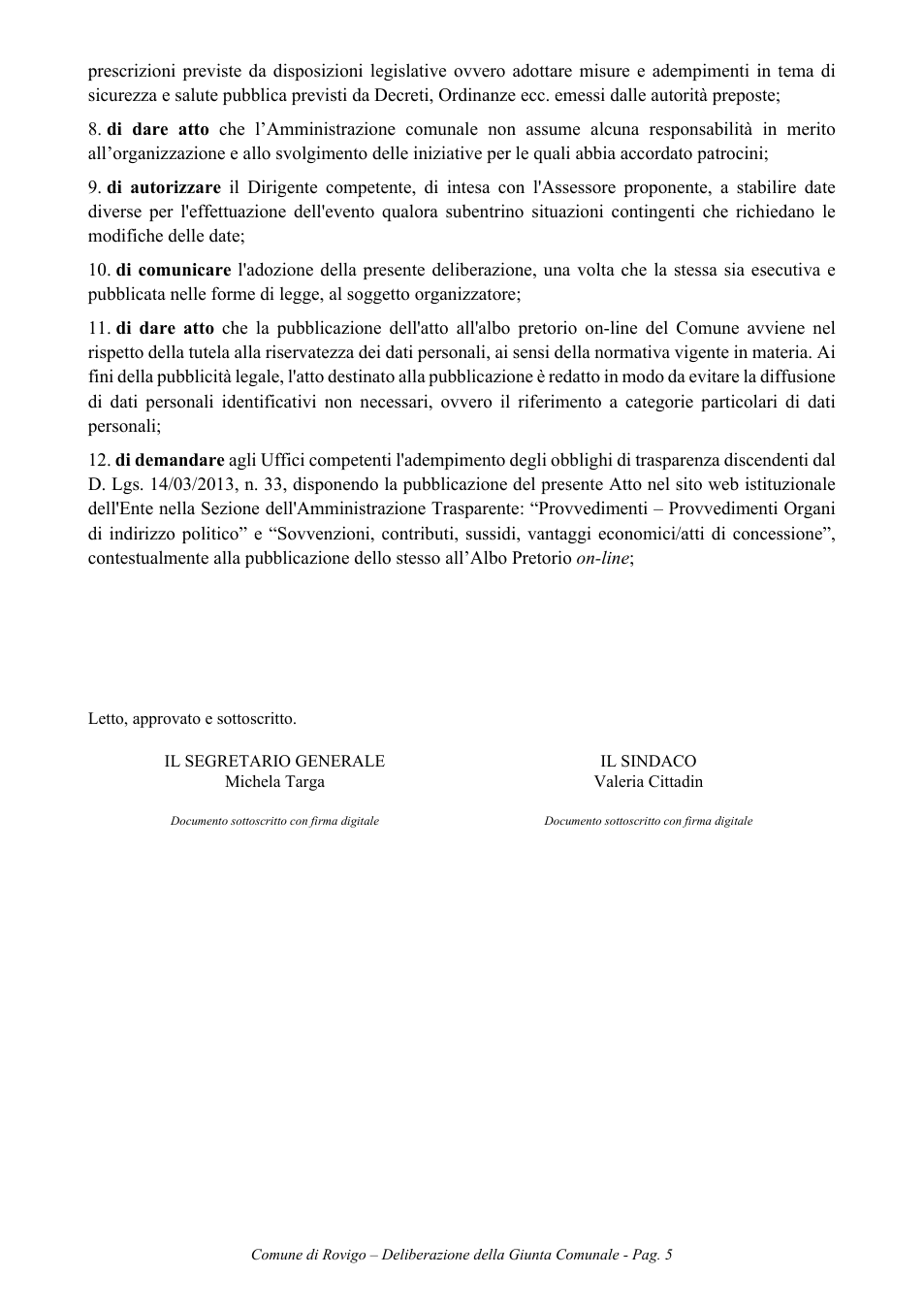 Pagina 5 del documento