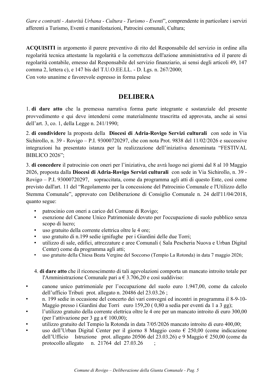 Pagina 5 del documento