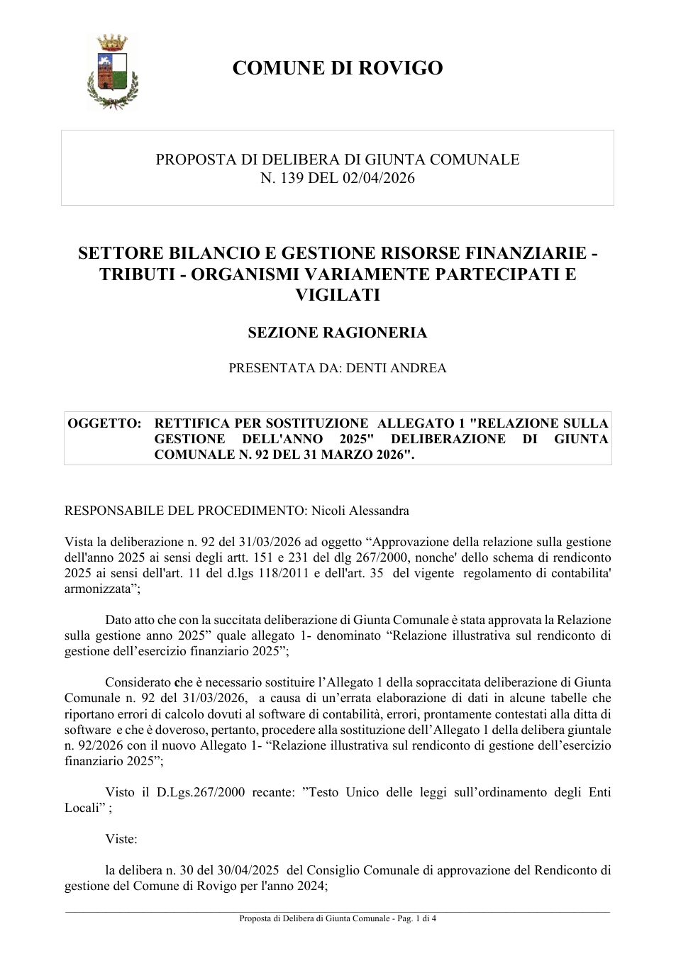 Pagina 1 del documento