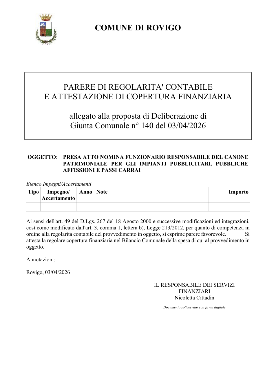 Pagina 1 del documento