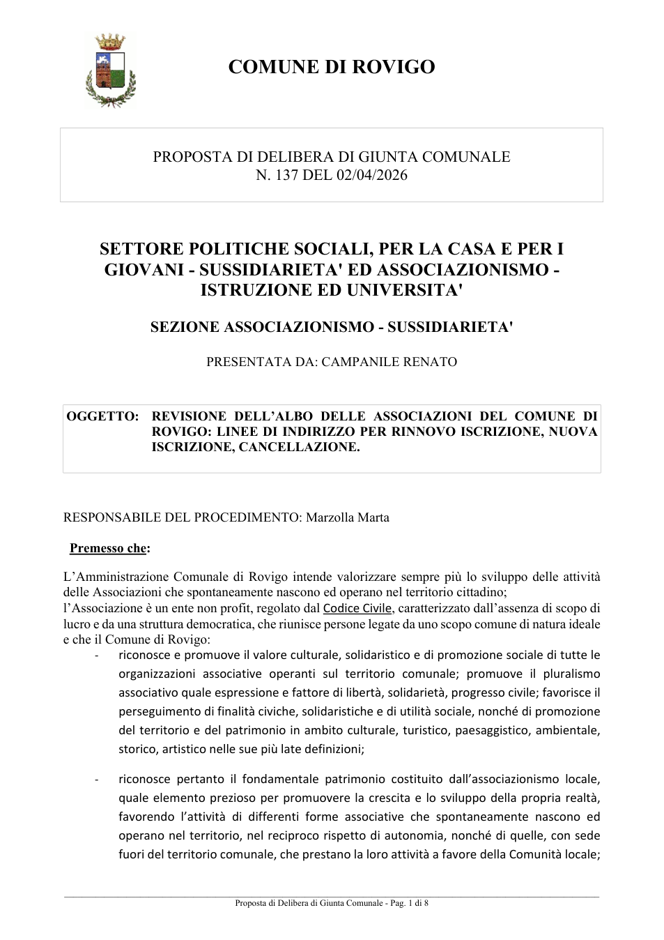 Pagina 1 del documento