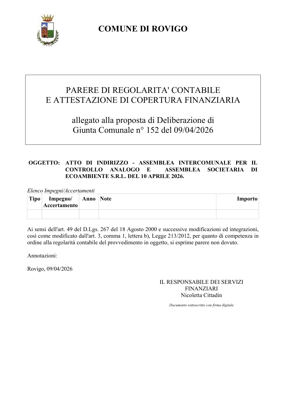 Pagina 1 del documento