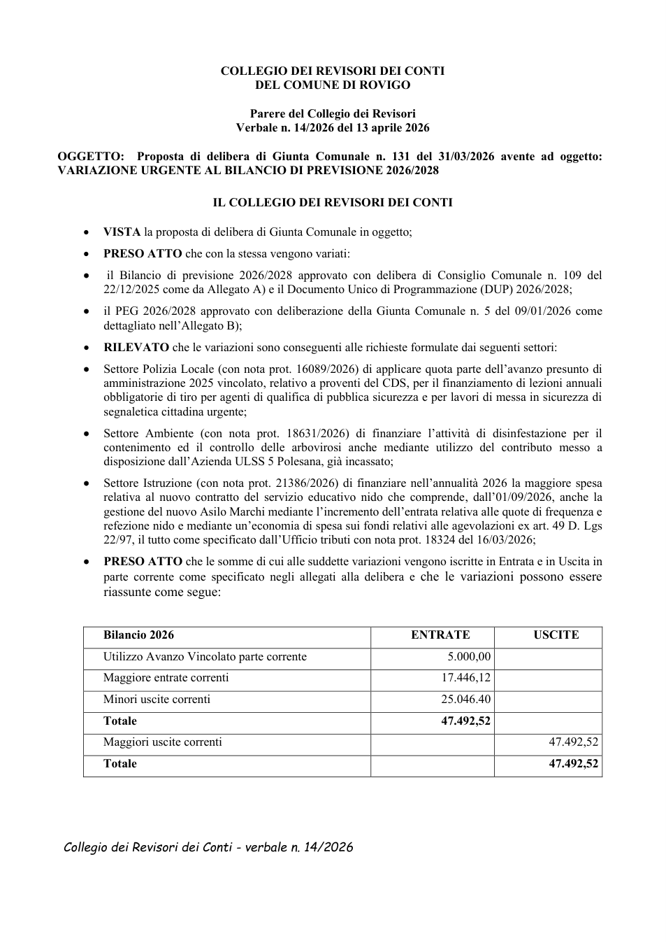 Pagina 1 del documento
