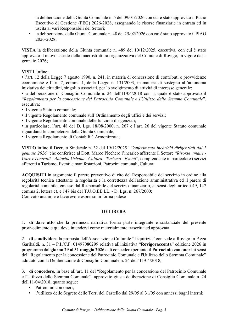 Pagina 5 del documento