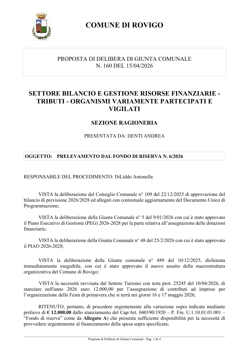 Pagina 1 del documento