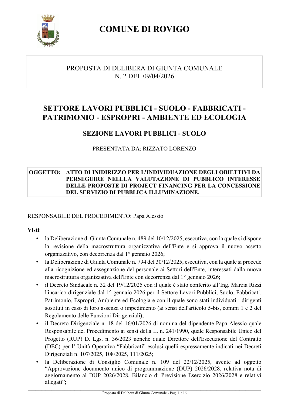 Pagina 1 del documento