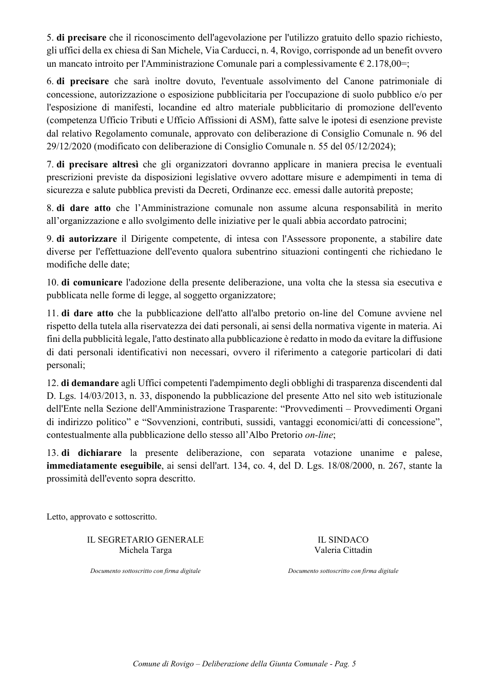 Pagina 5 del documento