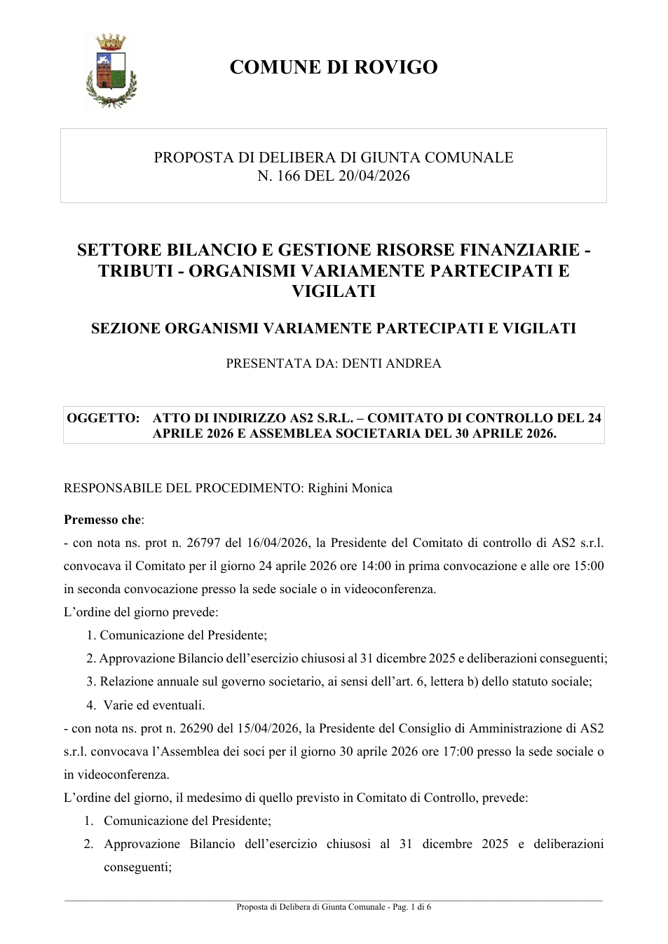Pagina 1 del documento
