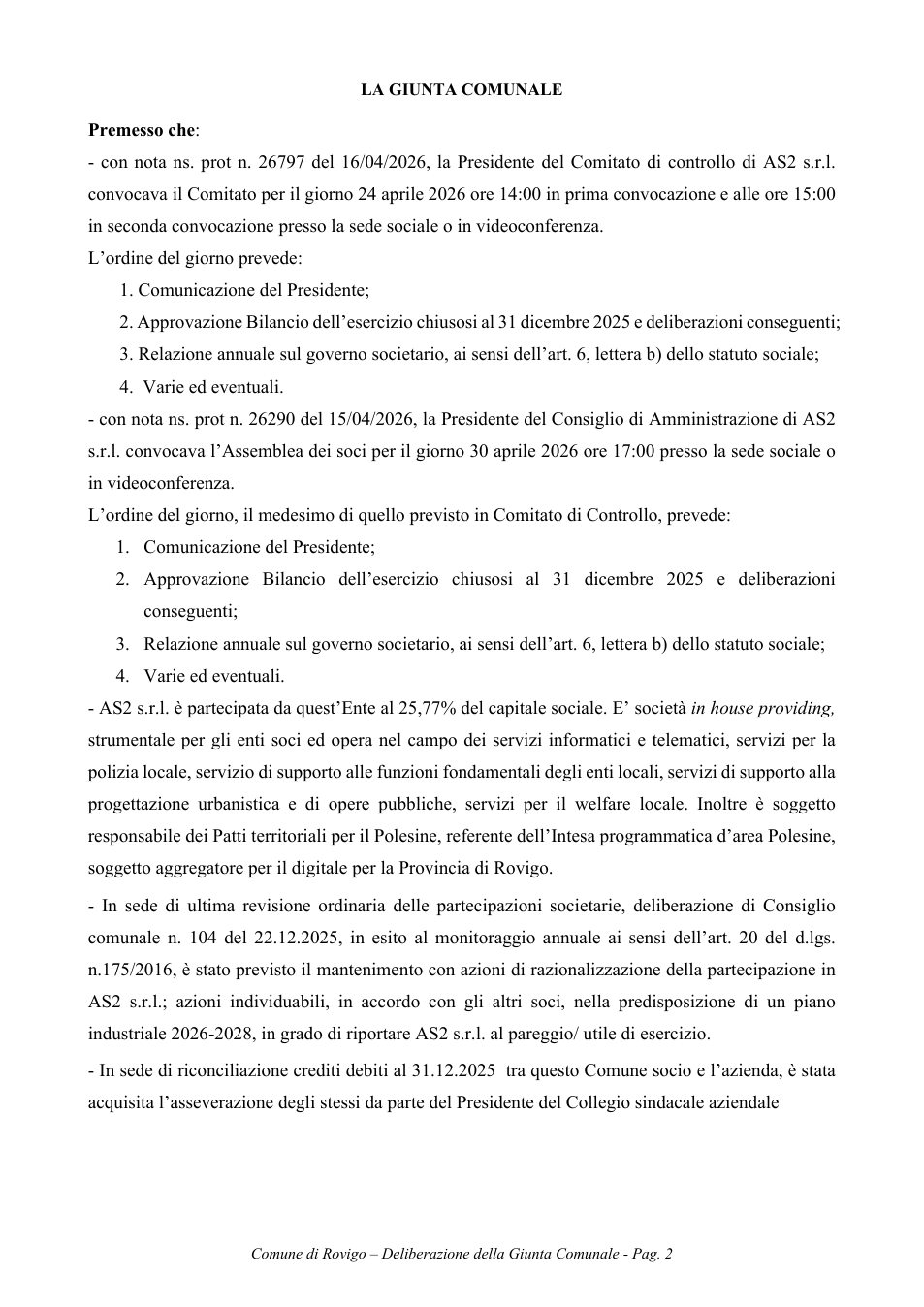 Pagina 2 del documento