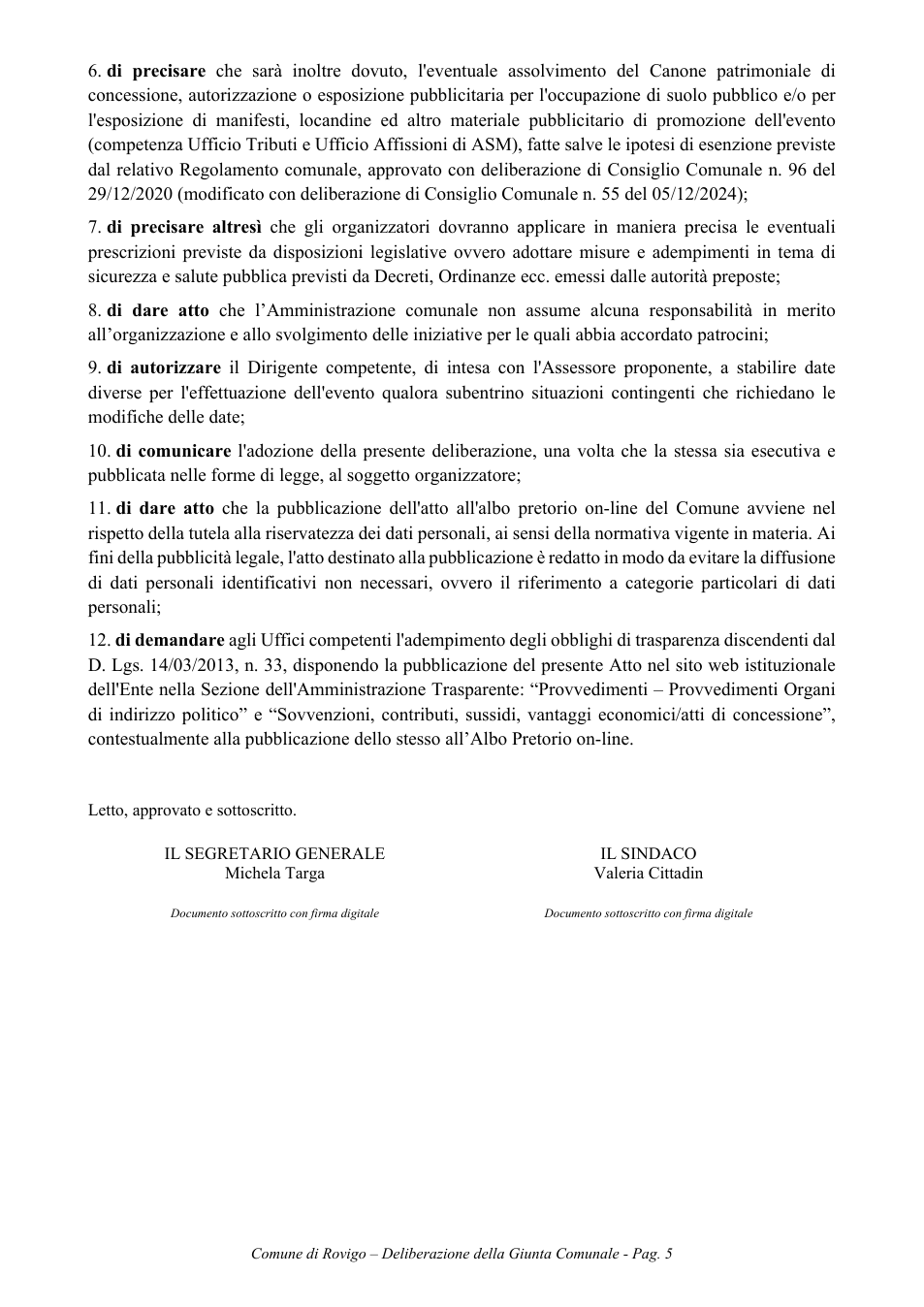 Pagina 5 del documento