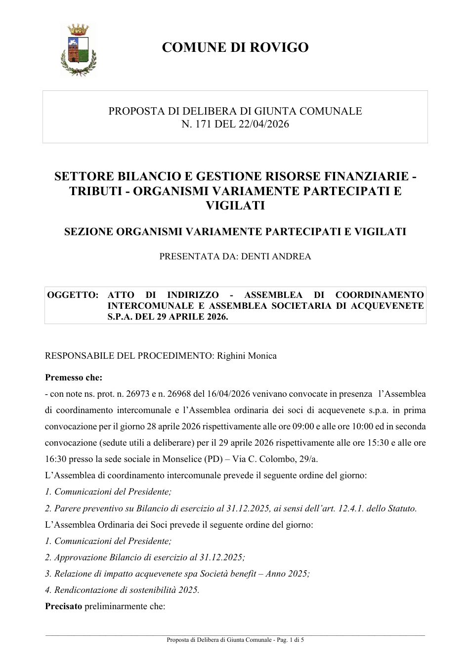Pagina 1 del documento