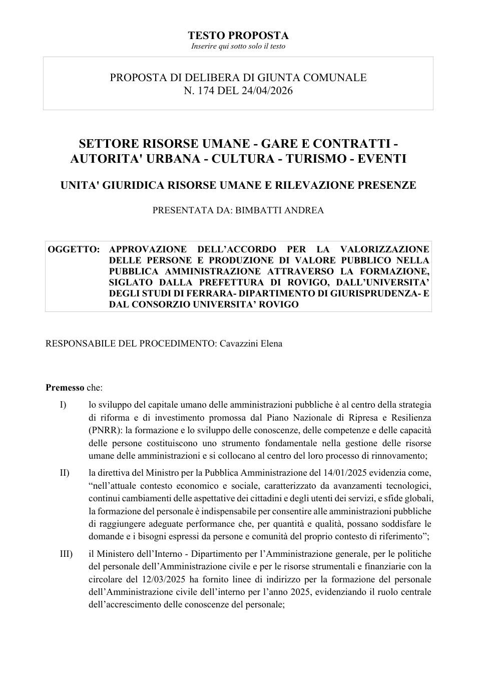 Pagina 1 del documento