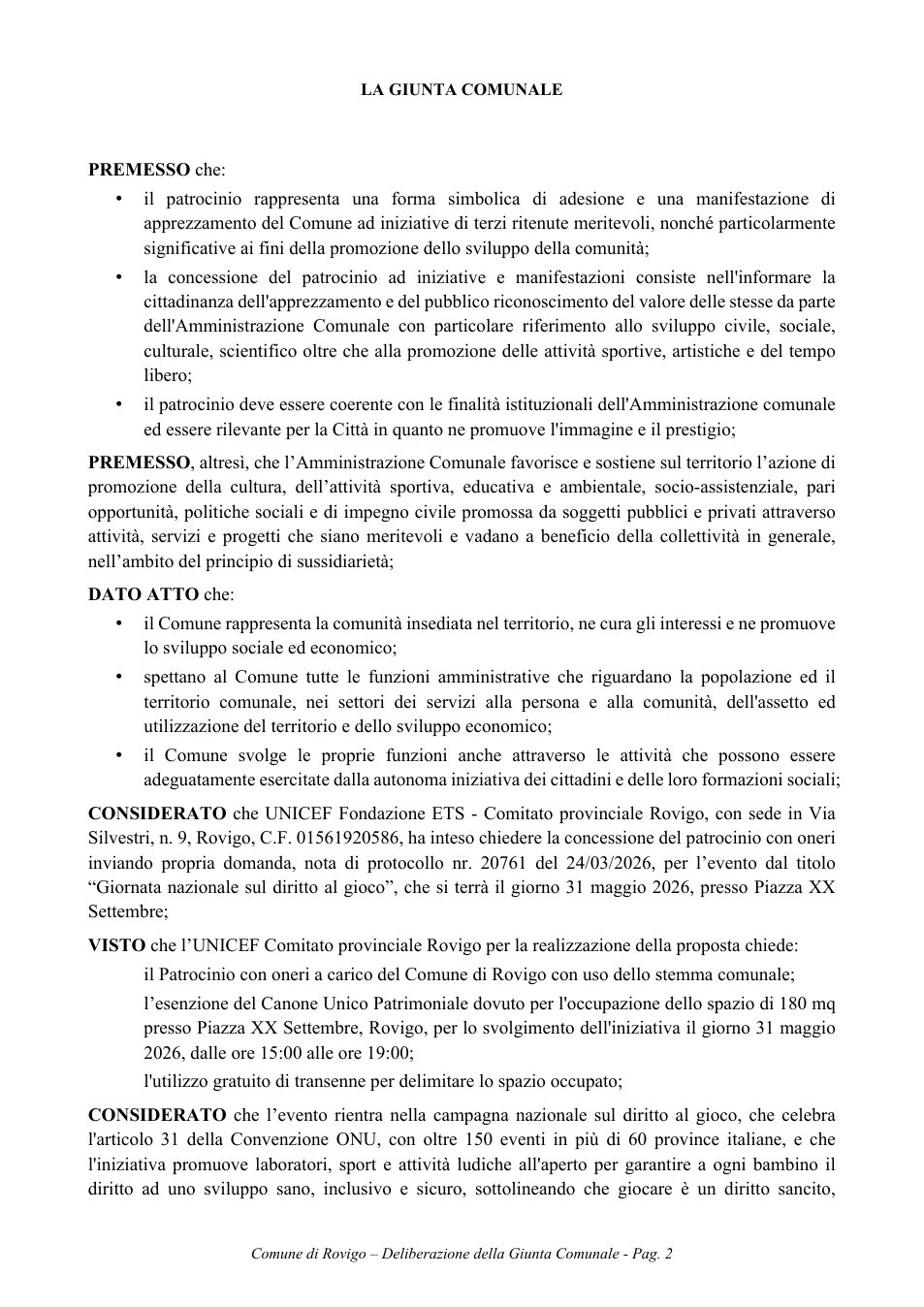 Pagina 2 del documento