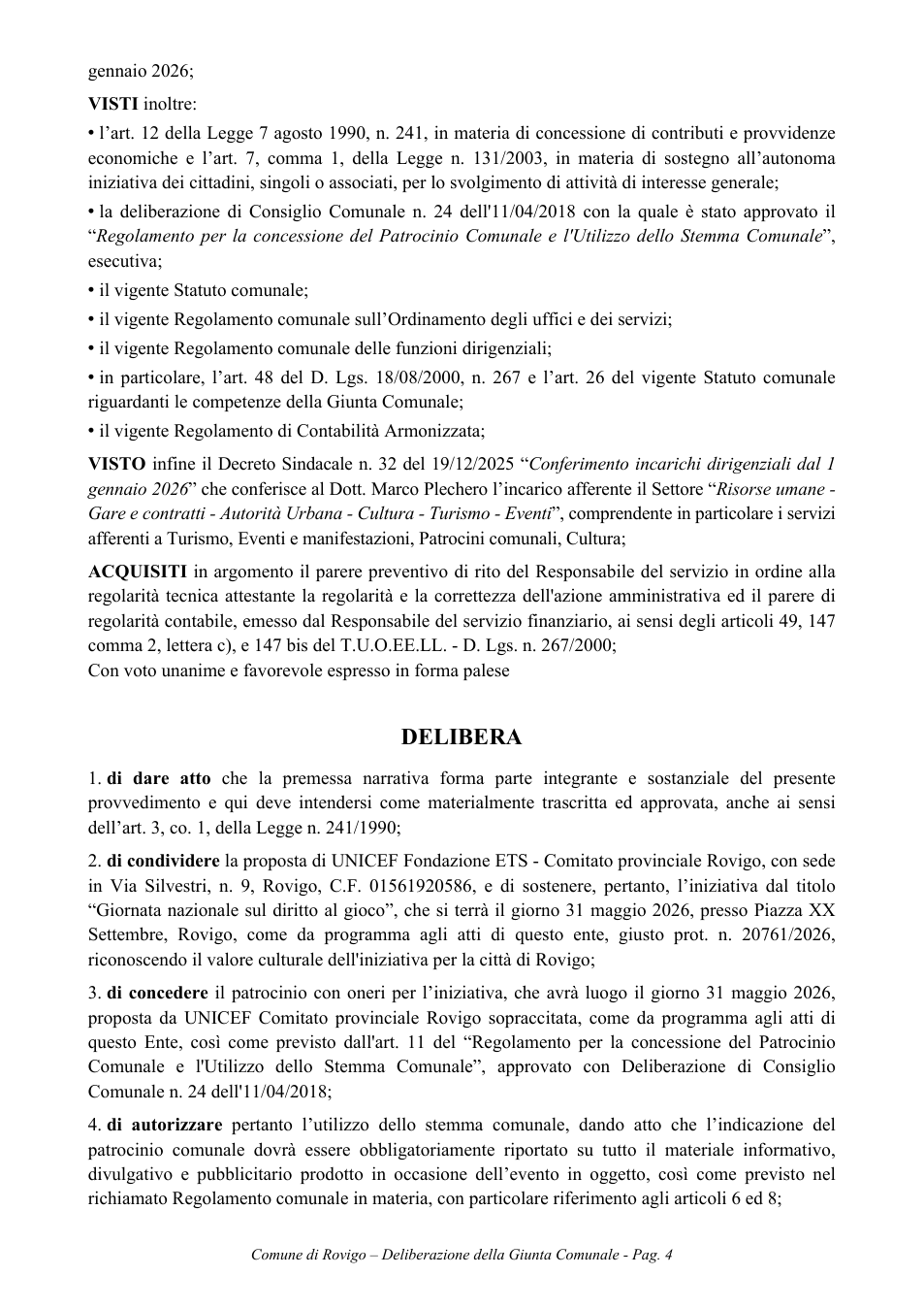 Pagina 4 del documento