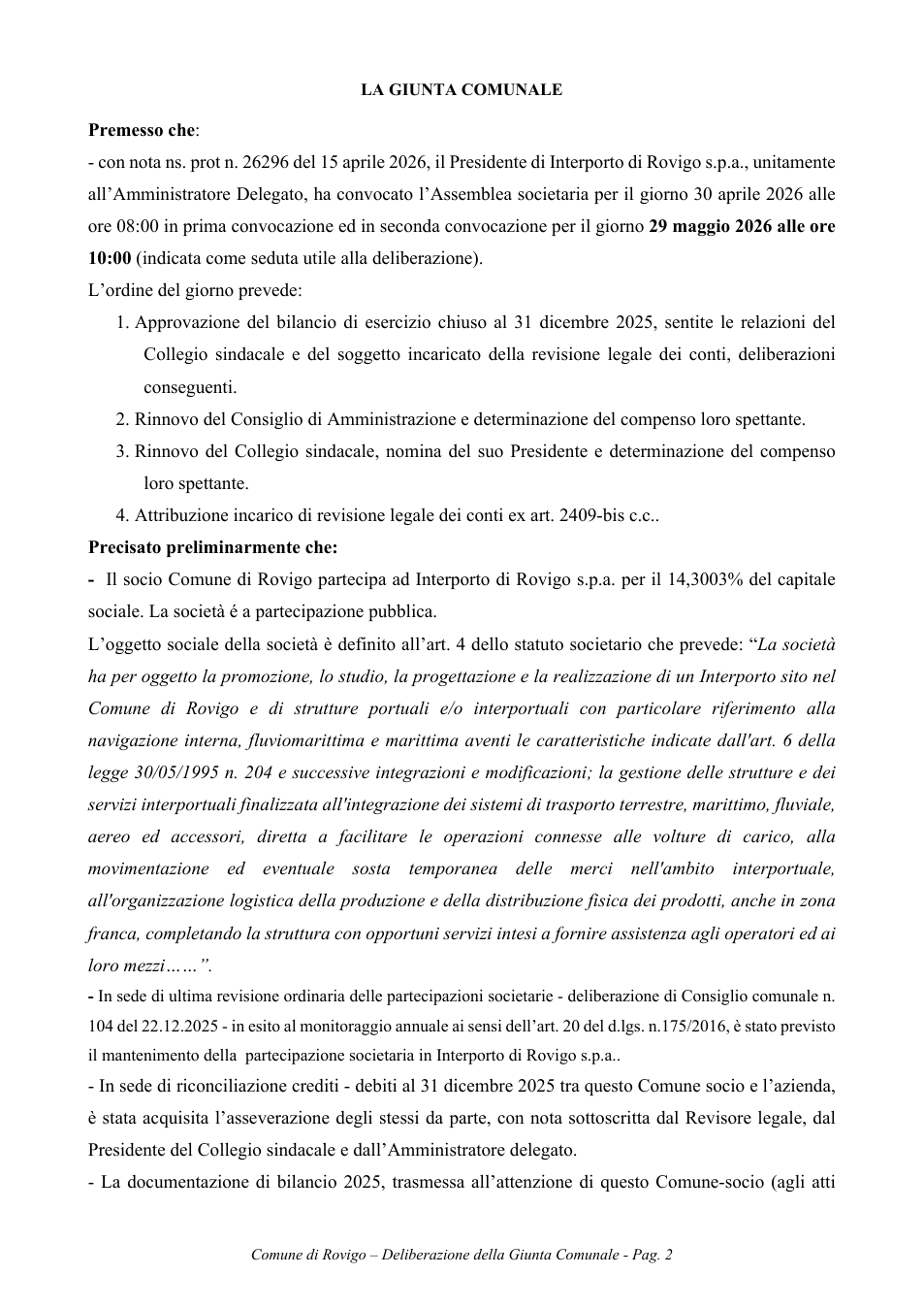 Pagina 2 del documento