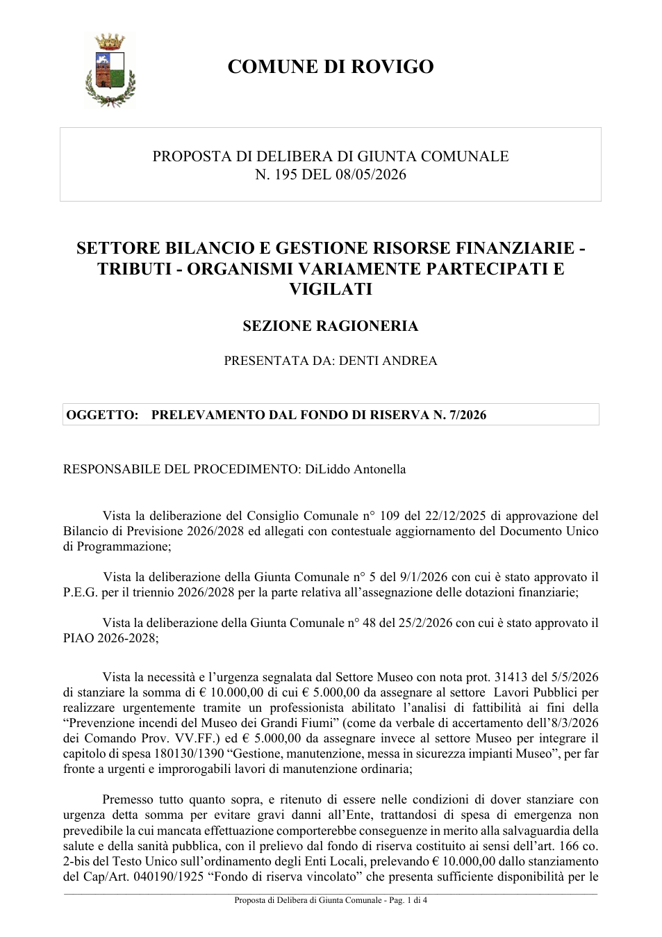 Pagina 1 del documento