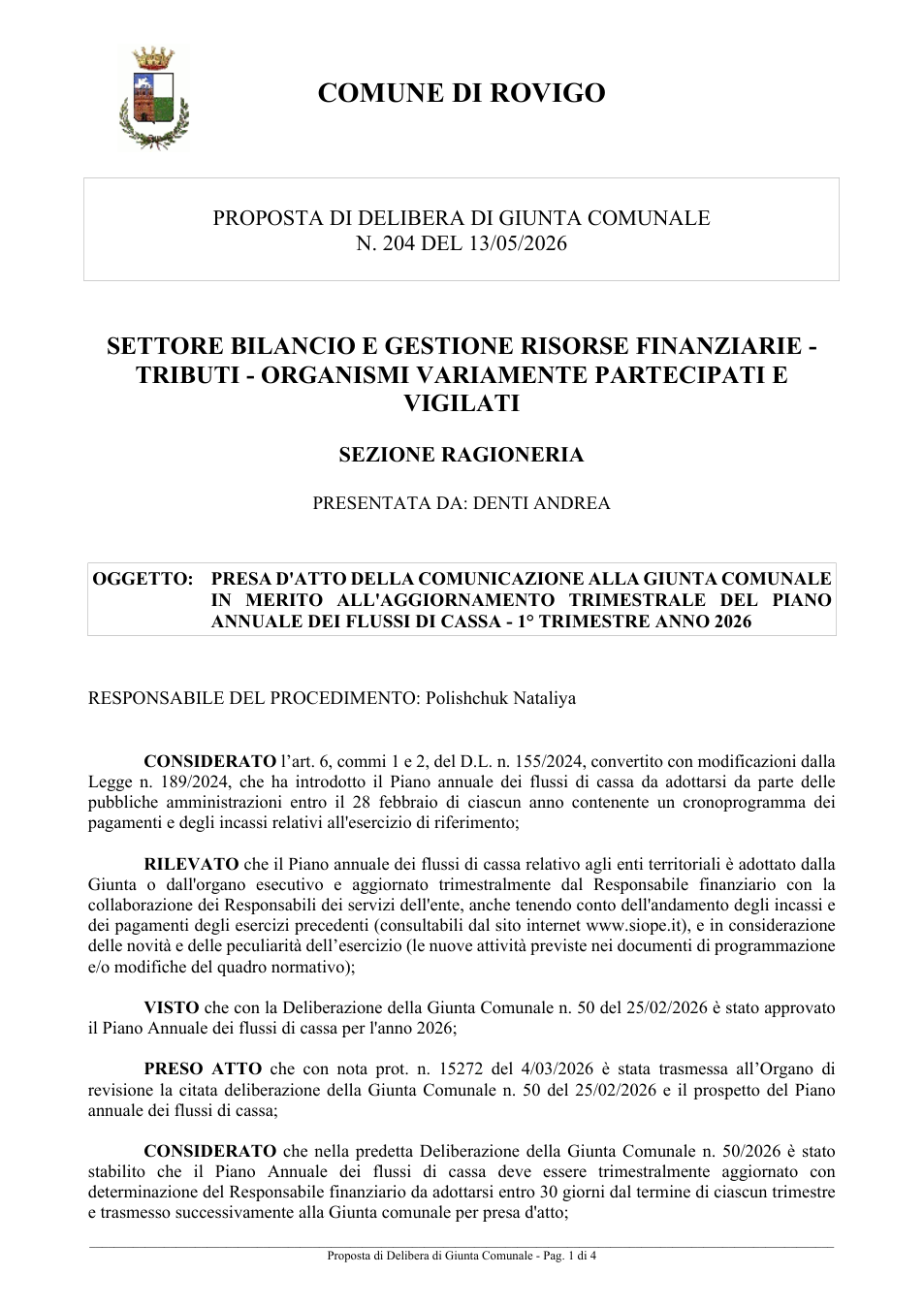 Pagina 1 del documento