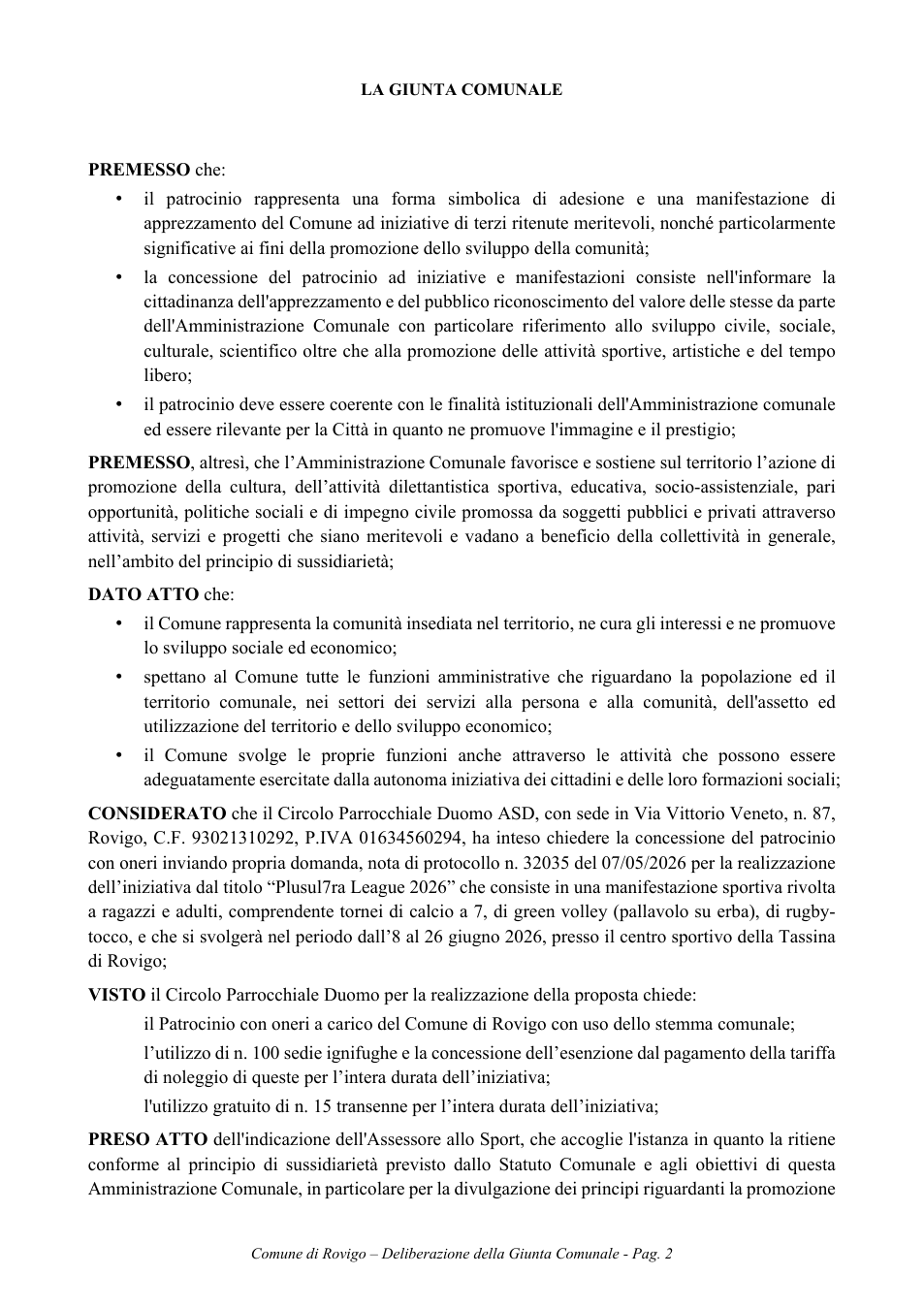 Pagina 2 del documento