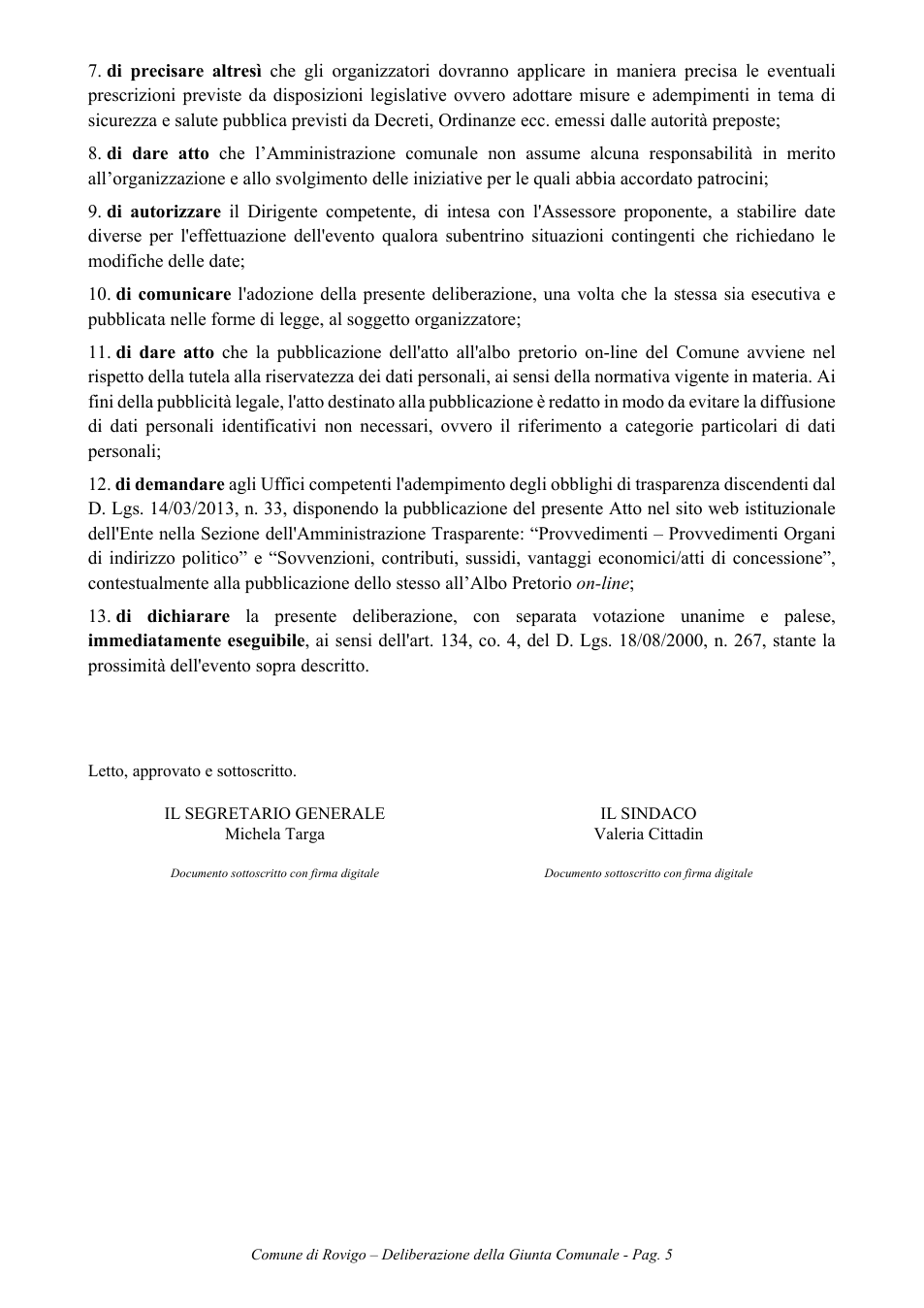 Pagina 5 del documento