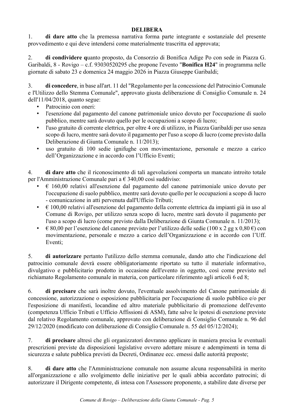 Pagina 5 del documento