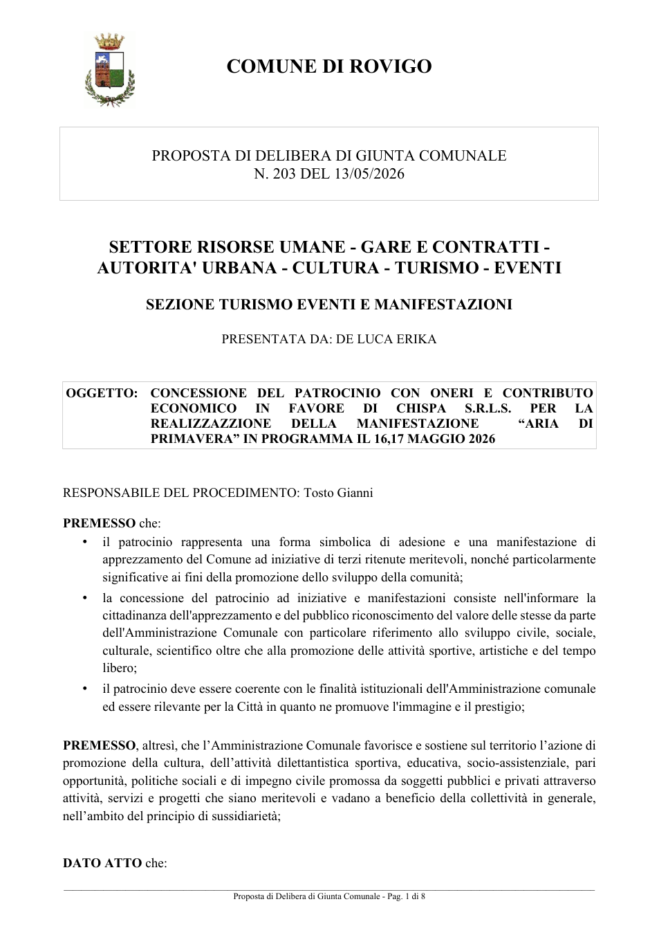 Pagina 1 del documento