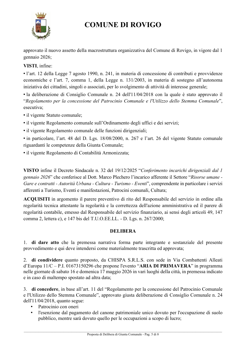 Pagina 5 del documento