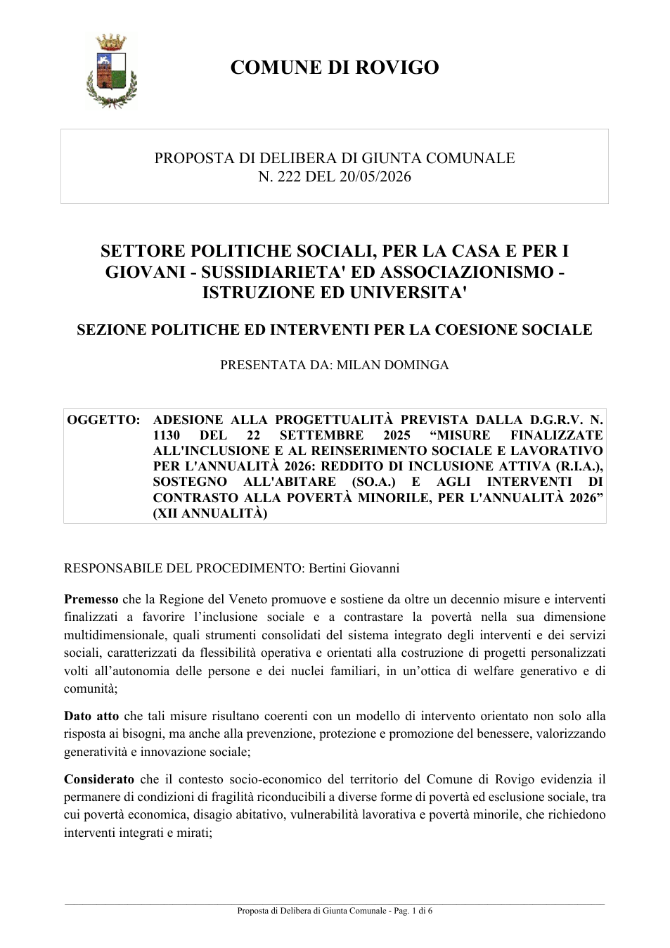 Pagina 1 del documento
