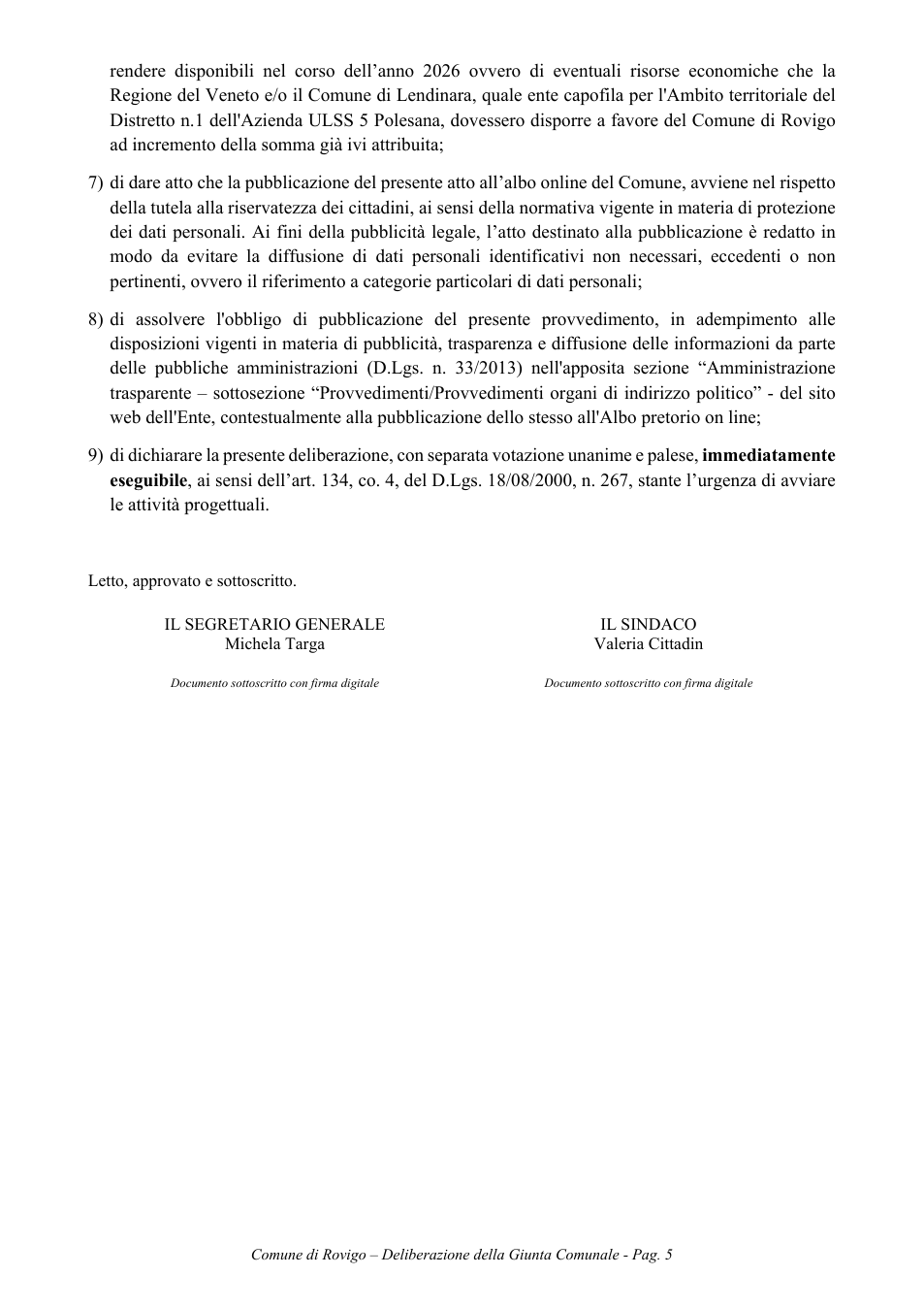 Pagina 5 del documento