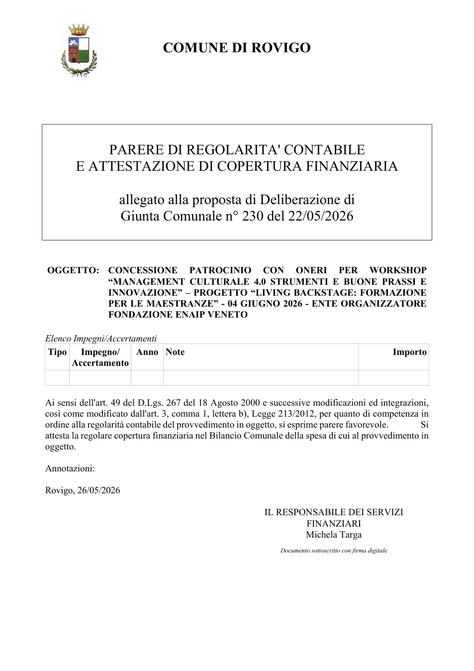 Pagina 1 del documento