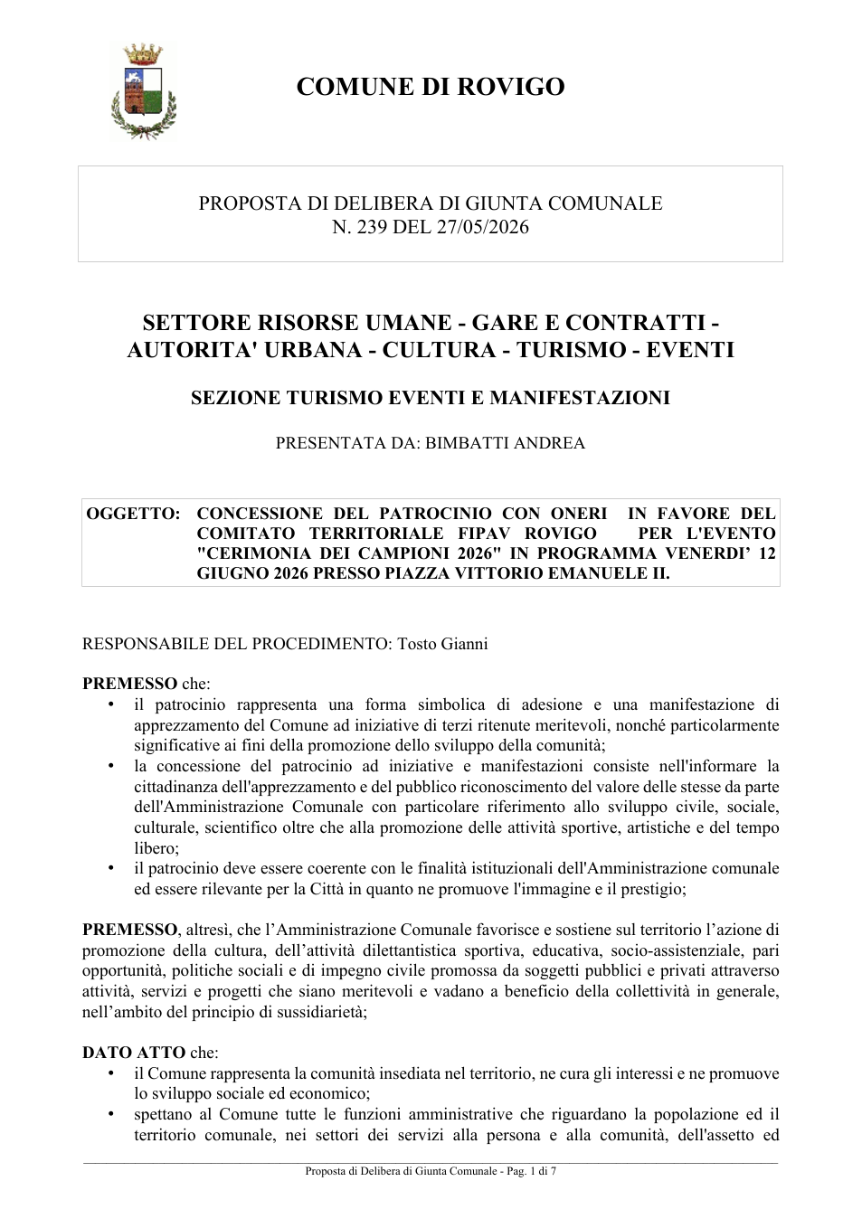 Pagina 1 del documento