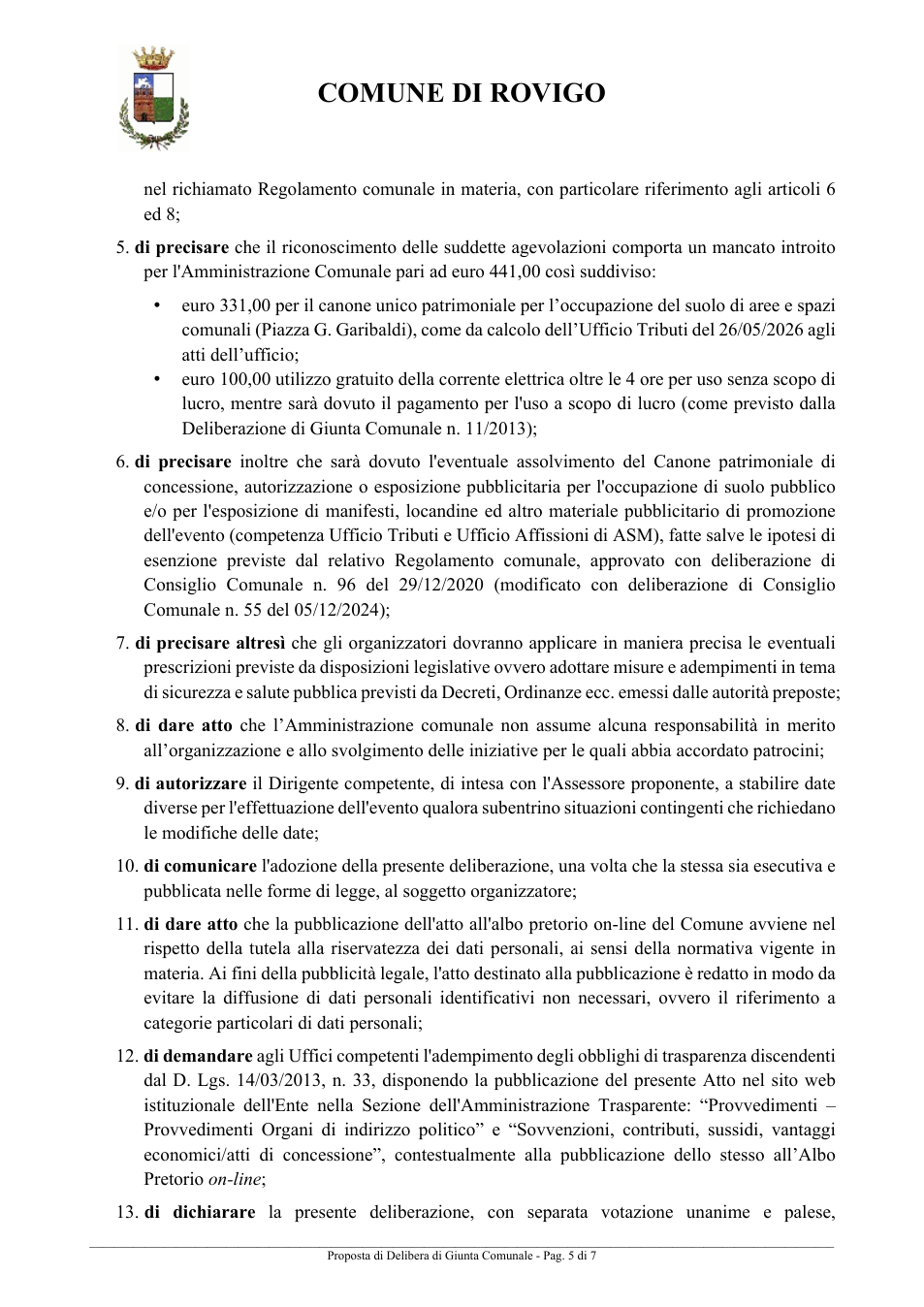 Pagina 5 del documento