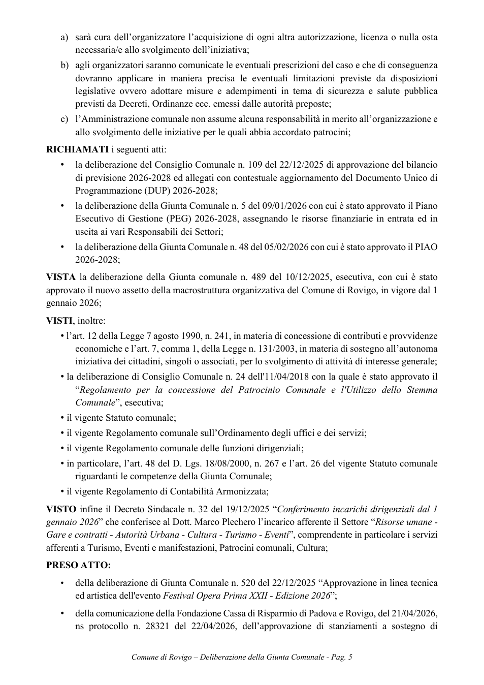 Pagina 5 del documento