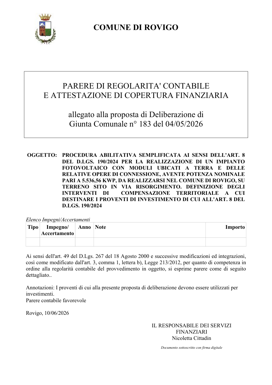 Pagina 1 del documento