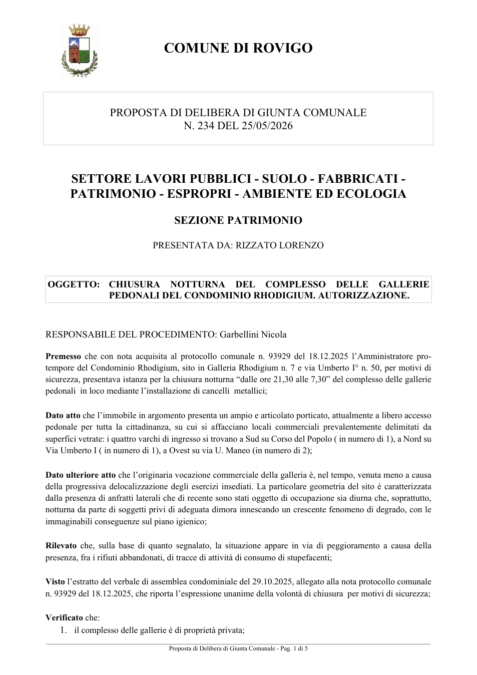 Pagina 1 del documento