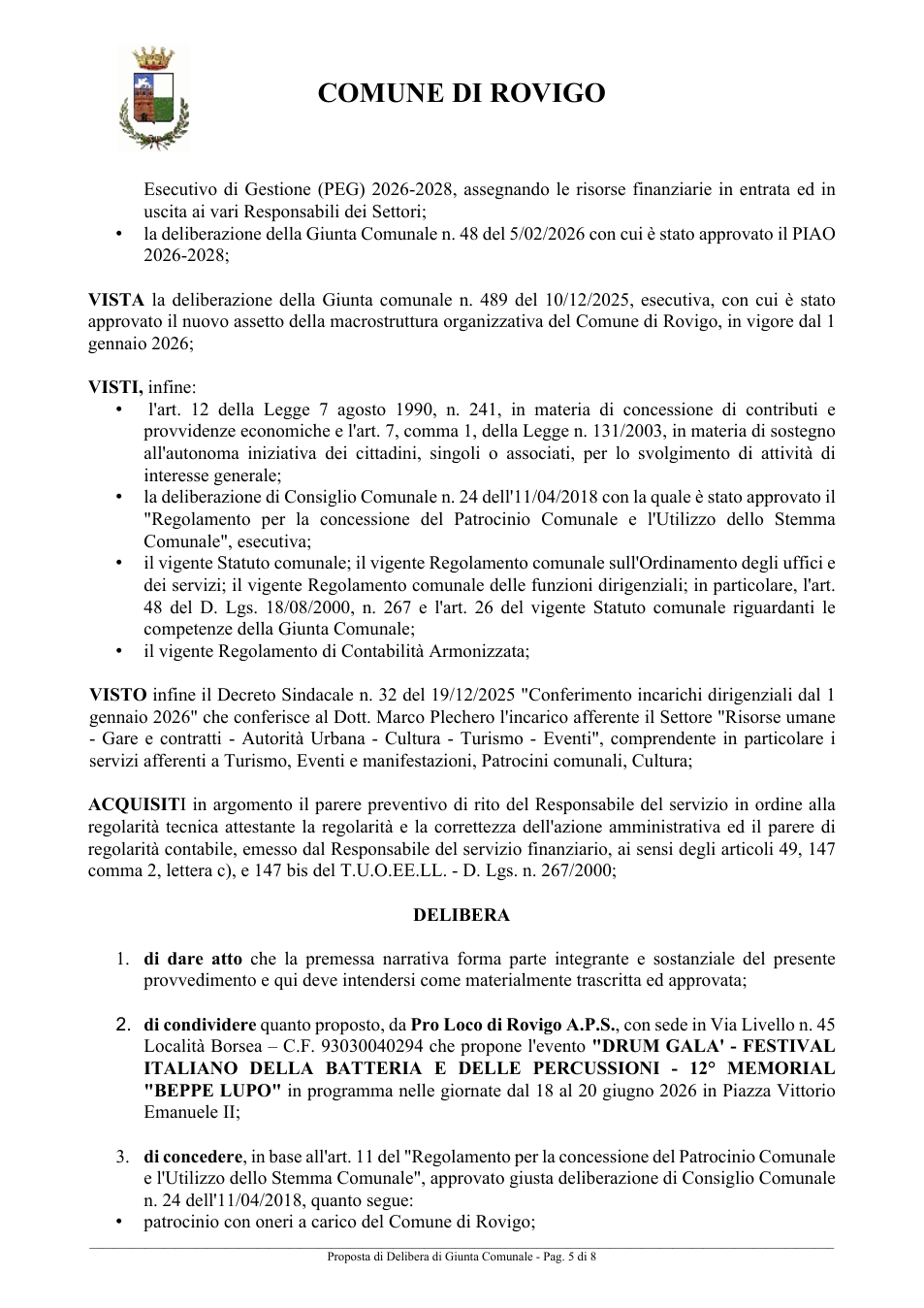 Pagina 5 del documento