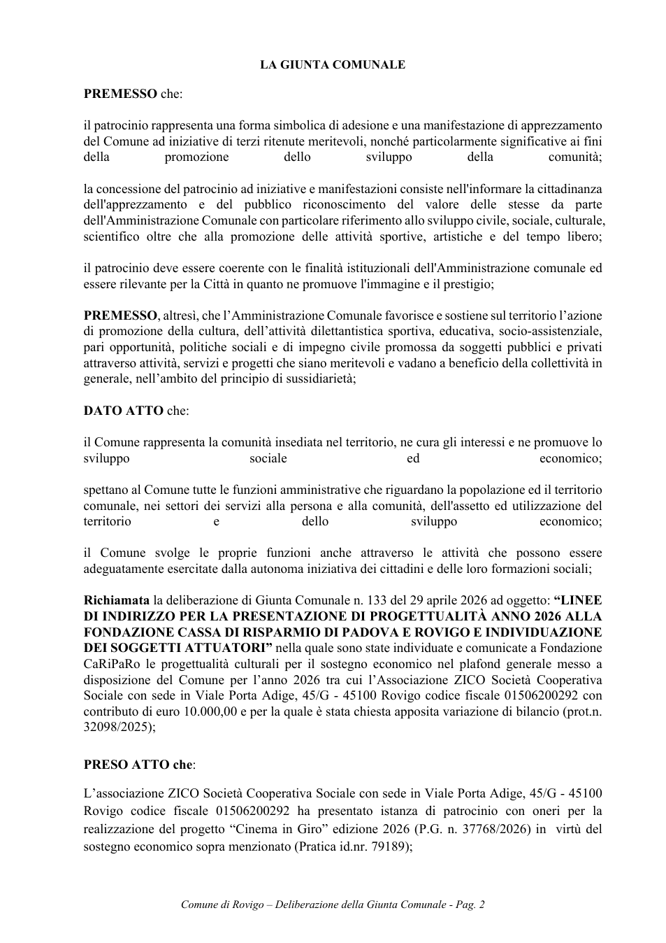 Pagina 2 del documento