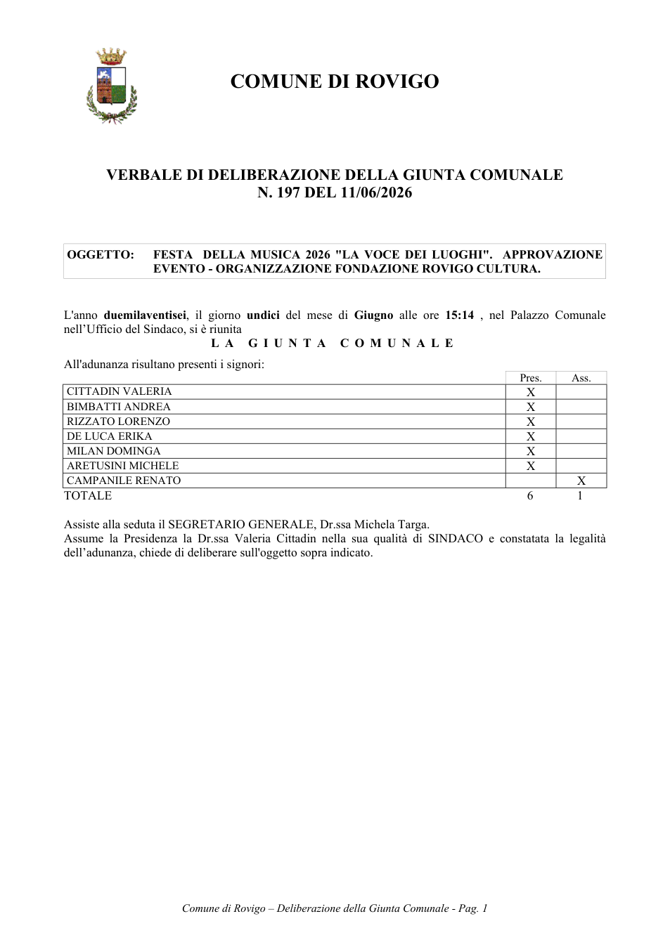 Pagina 1 del documento