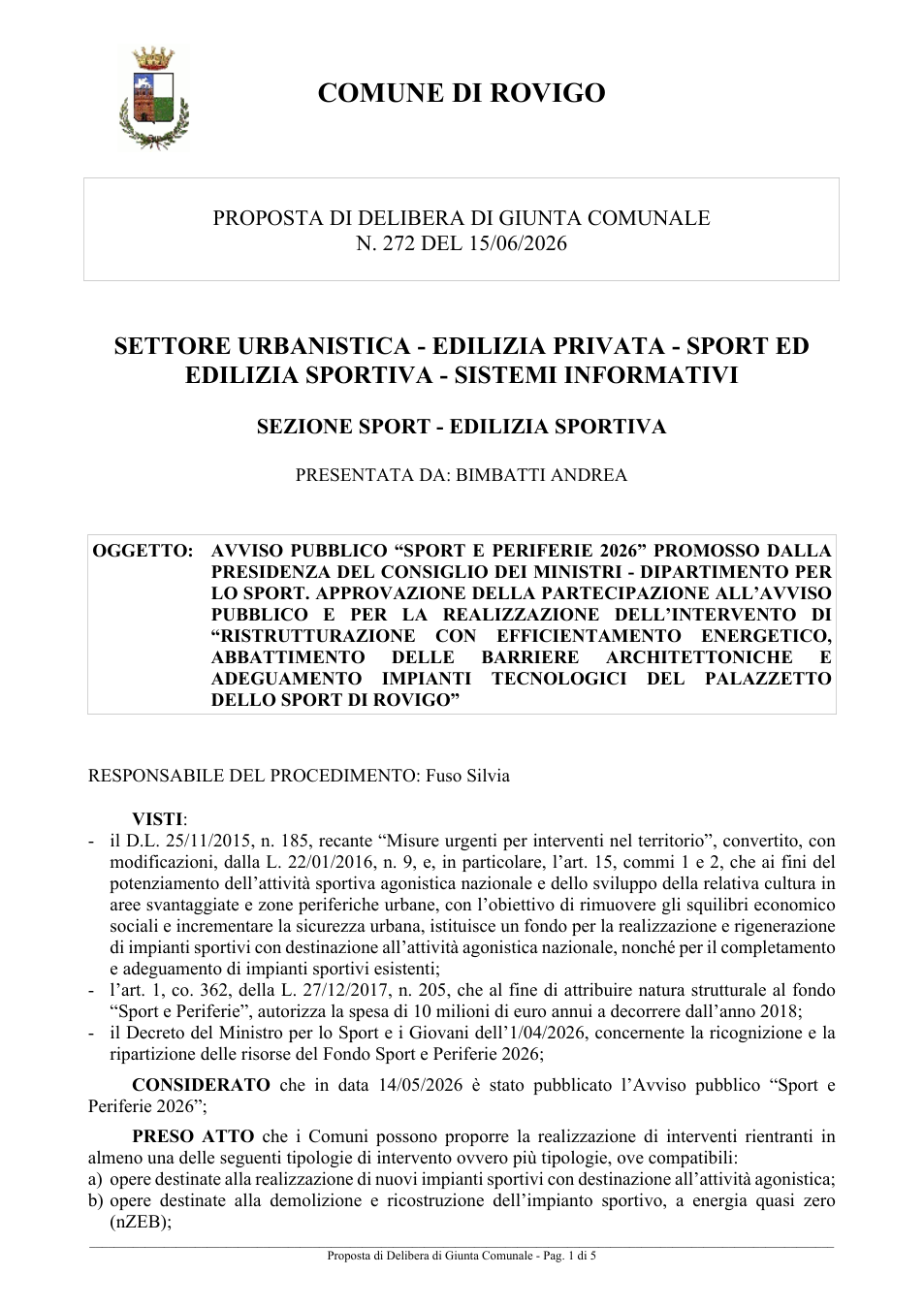 Pagina 1 del documento