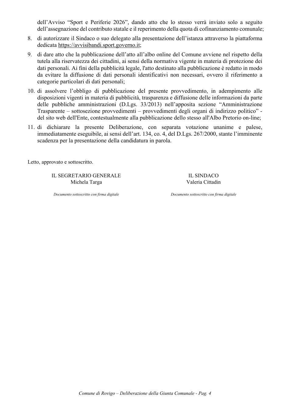 Pagina 4 del documento