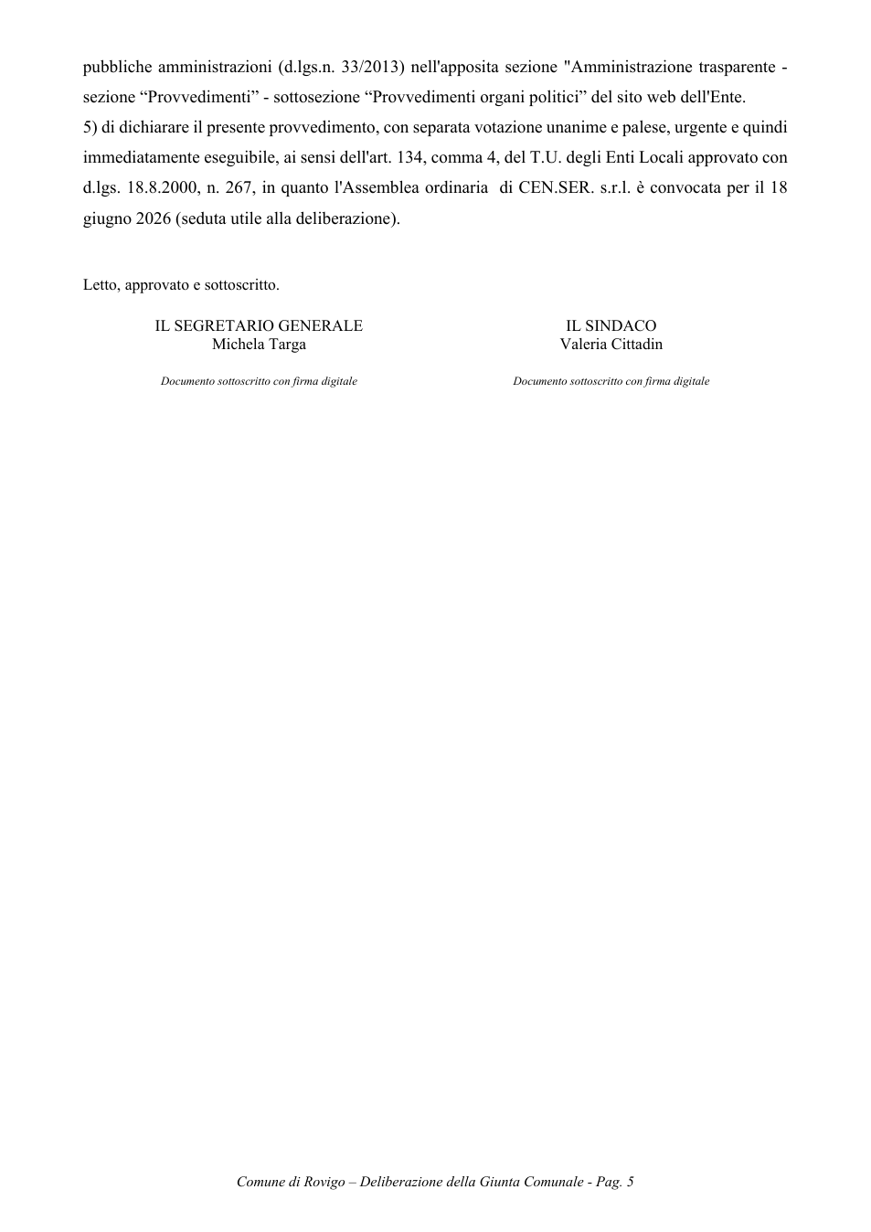 Pagina 5 del documento