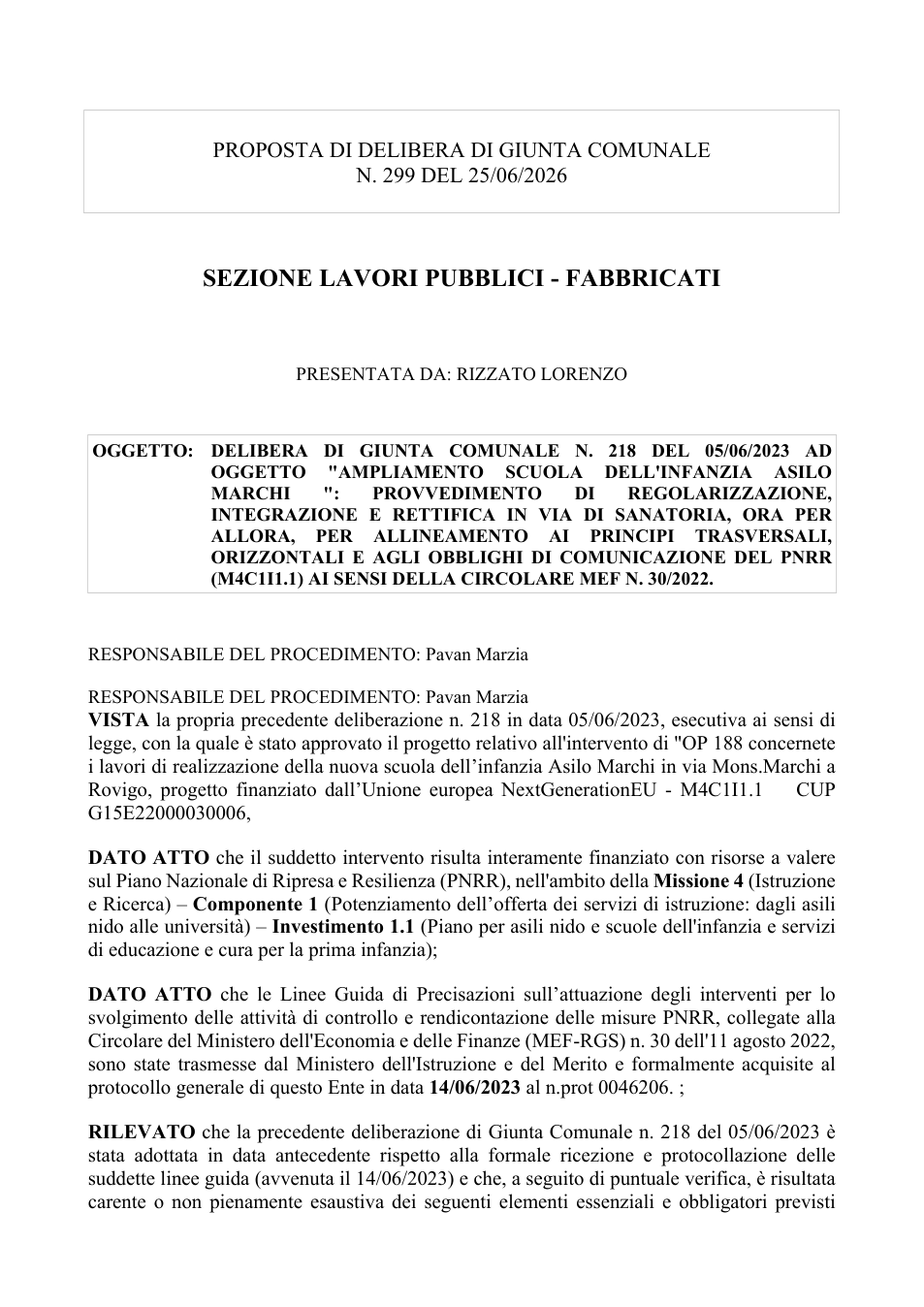 Pagina 1 del documento