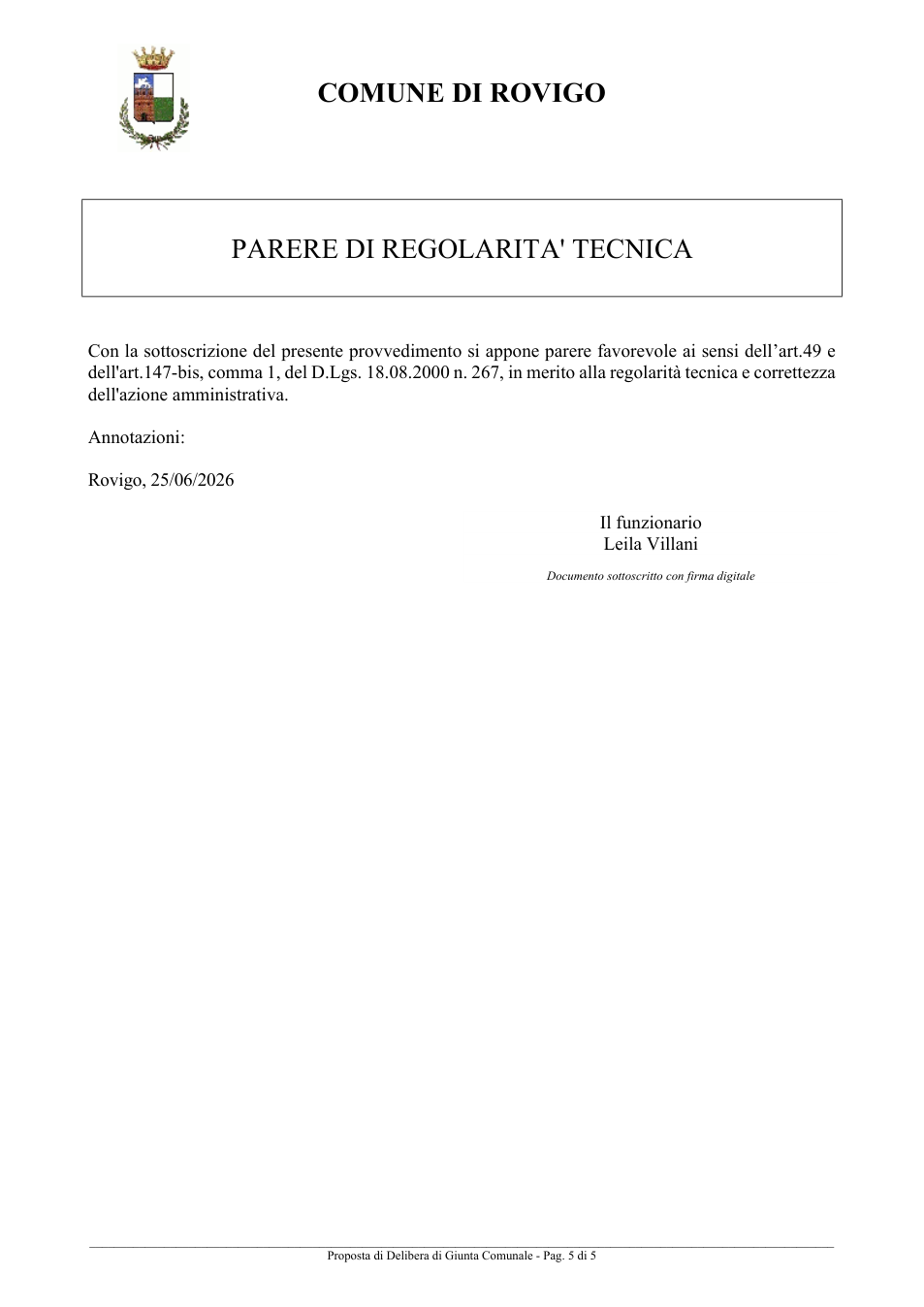 Pagina 5 del documento