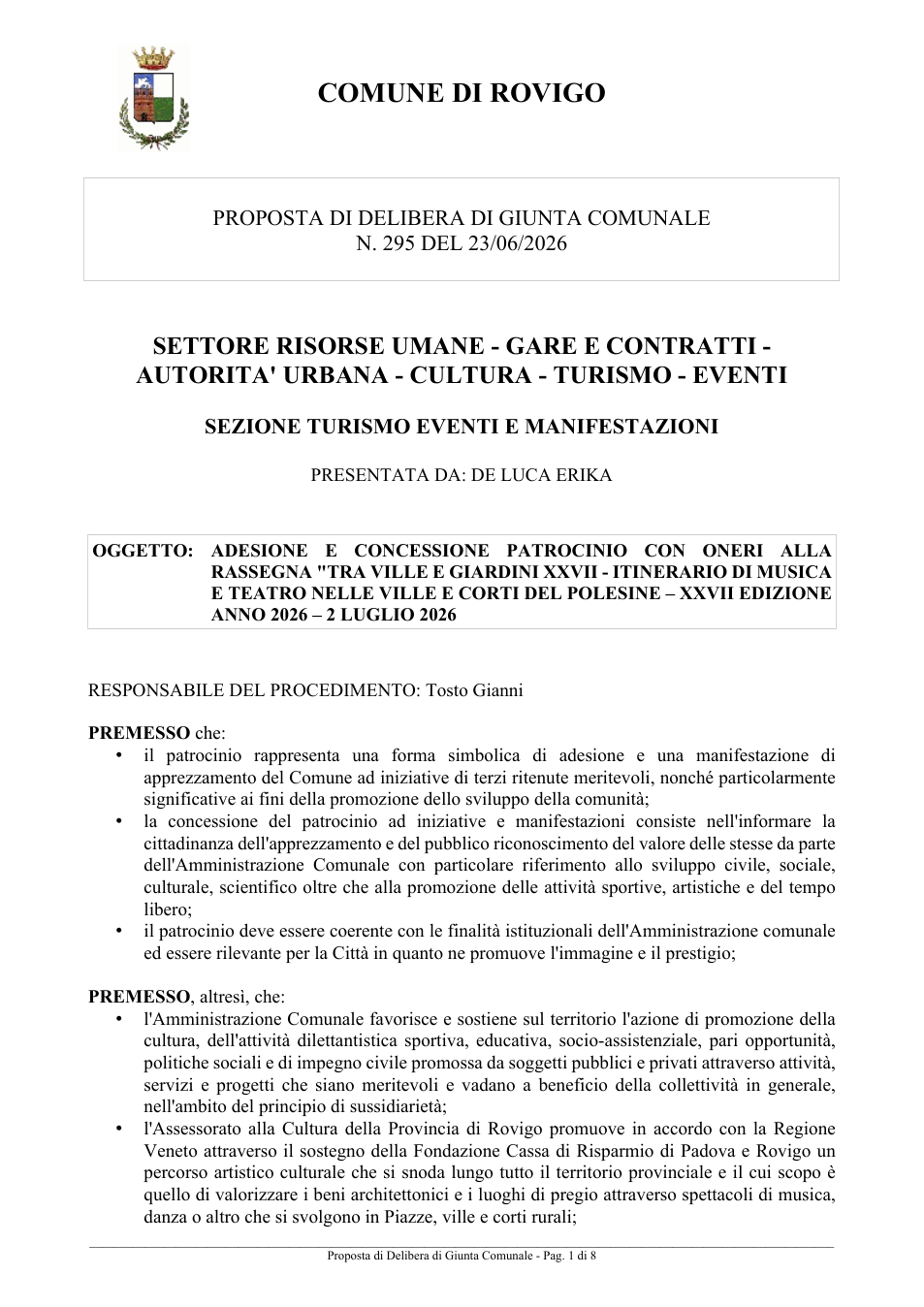 Pagina 1 del documento